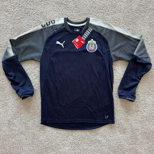 PUMA Chivas Guadalajara Training Sweat Long Sleeve Men Size Medium NEW